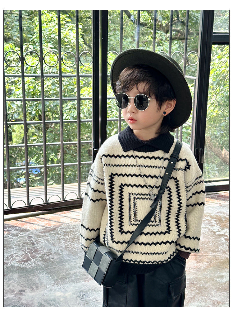 Why Every Child Needs the Kids' Sweater Retro Boy